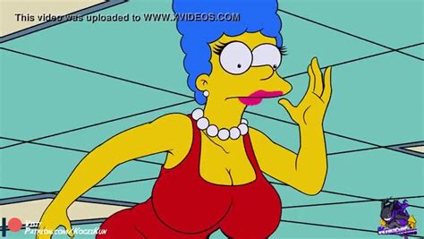 La Zorra Marge Simspson Dando Rienda Suelta A Sus Grandes Tetas