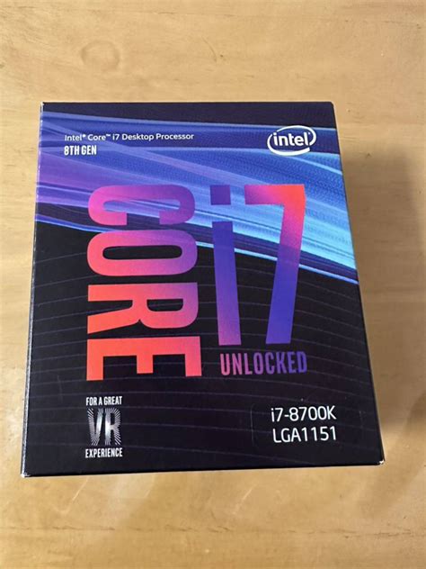 Yahooオークション 送料無料 Intel Cpu Core I7 8700k 37ghz 12mキ