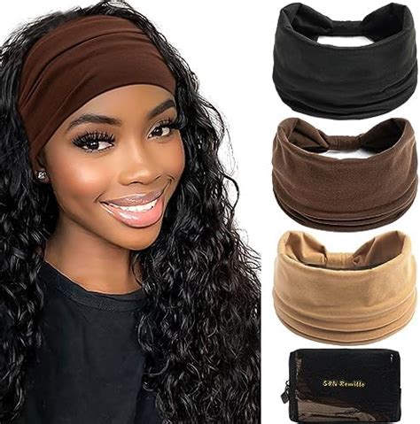 Sandn Remille Wide Boho Headbands Large Hairband For Women