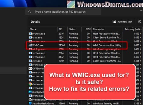 What Is Wmicexe Is It Malware And How To Fix Its Errors