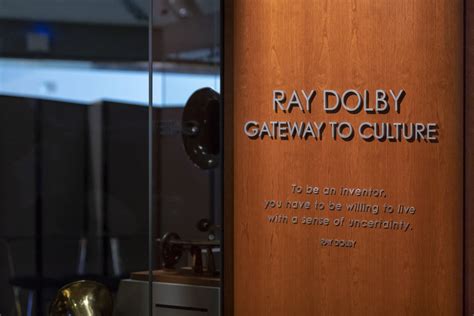 Dolby Laboratories Founder Honored with the Opening of the ‘Ray Dolby Gateway to American ...