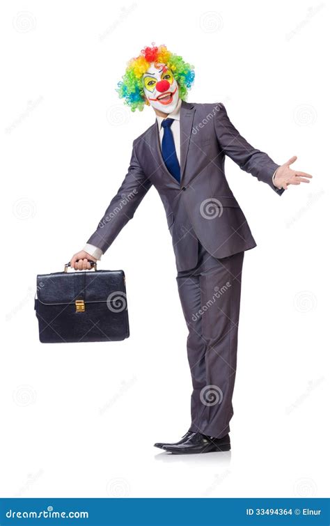 Businessman Clown Stock Photo Image Of Businessman Business 33494364