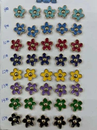 Plastic Flower Hot Fix Fancy Beads Size Cm At Rs Piece In Mumbai ID