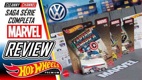 HOT WHEELS PREMIUM SAGA SÉRIE COMPLETA MARVEL VD PT BR Cleanny channel YouTube