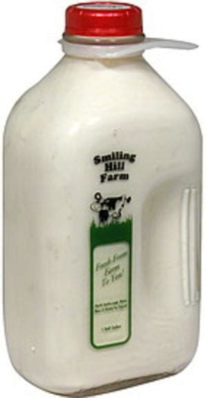 Smiling Hill Farm Whole Milk-HG Milk - 64 oz, Nutrition Information | Innit