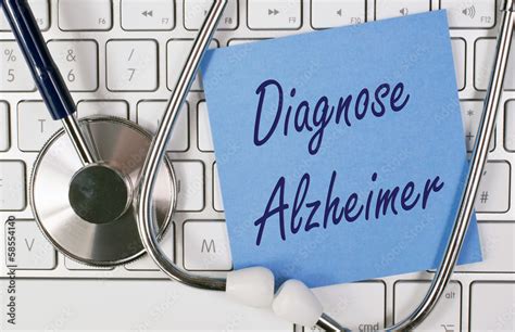 Diagnose Alzheimer Stock Foto Adobe Stock