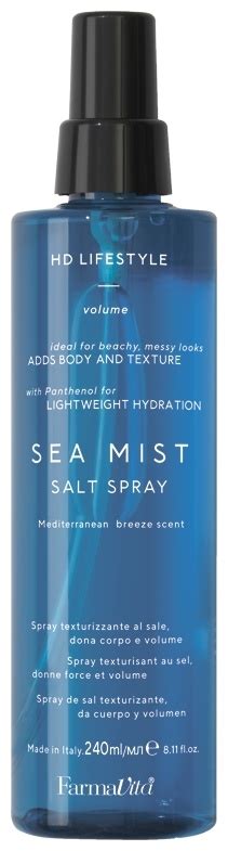 Купить FarmaVita HD Lifestyle Sea Mist Salt Spray спрей слабая фиксация ...