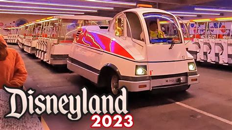 Disneyland Tram 2023 Transportation At Disneyland Resort 4k Pov