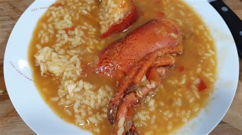 Arroz Con Bogavante Caldoso Receta Facil Y Rapida YouTube