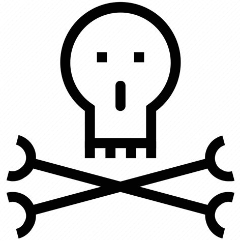 Bones Danger Dangerous Deadly Skull Icon Download On Iconfinder