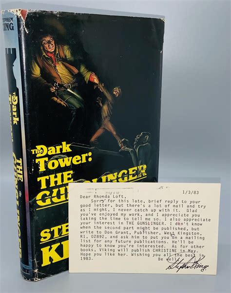 Dark Tower The Gunslinger By King Stephen Near Fine Hardcover