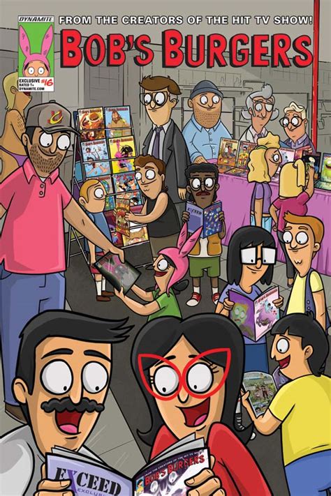 Bobs Burgers 16 Exclusive Cover Preview First Comics News