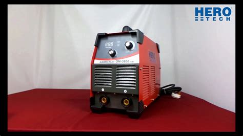 Hero Tech Inverter Stick Welding Machine Model Gm 3800 Introduction