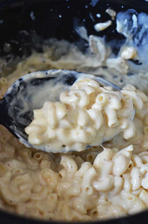 Three Cheese Crock Pot Macaroni And Cheese So Rich So Creamy And So Extremely Cheesy Just