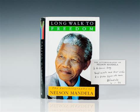 Long Walk To Freedom The Autobiography Of Nelson Mandela By Mandela Nelson 1994 Signed By