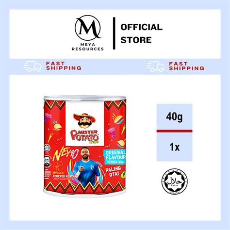 Mister Potato X Neymar Crisps G Original Shopee Malaysia