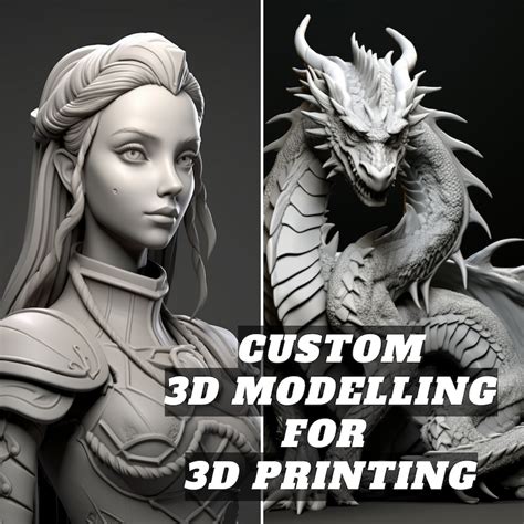 Custom Sculpt 3d Model For 3d Printing 3d Sculpture 3d Figurine