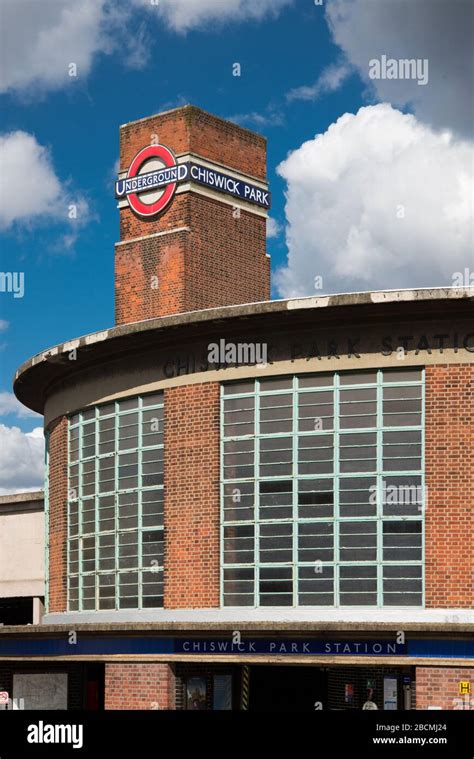 District Line Chiswick Park Underground Station Bollo Lane Chiswick