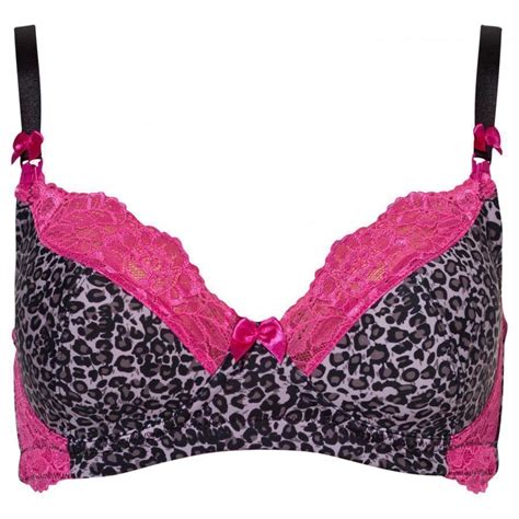 You Lingerie Berry Monroe Bra Leopard Pink Raskausajan Rintaliivit