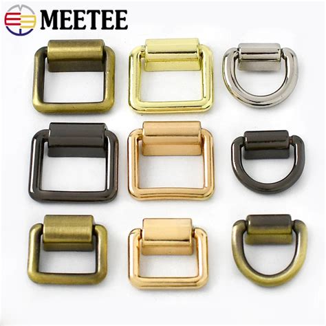 Pcs Meetee Mm Metal O D Ring Buckles Bag Strap Side Clip