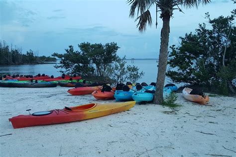 Sunset Kayaking W Florida Bioluminescence Combo Tour Haulover Canal