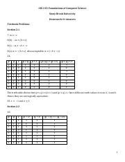 CSE215 Homework 1 Solution Pdf CSE 215 Foundations Of Computer