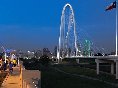 Margaret Hunt Hill Bridge In Dallas Usa Sygic Travel