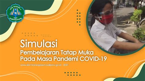 Simulasi Pembelajaran Tatap Muka Slb Negeri Karangasem