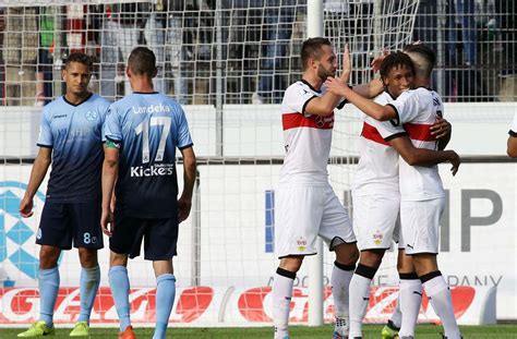 Stuttgarter Kickers Gegen VfB Stuttgart II Ein Derby Als Lehrstunde