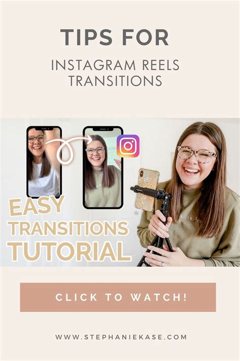 Easy Transitions Tutorial For Instagram Reels Screen Tapping Snapping