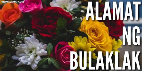 Alamat Ng Bulaklak