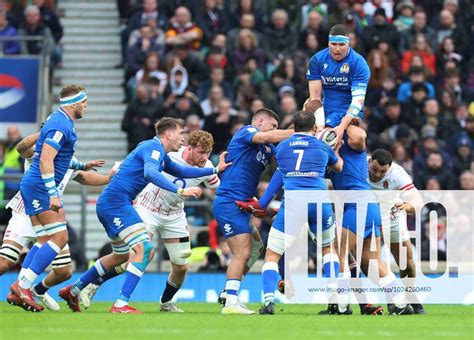 England V Italy Guinness Six Nations Sebastian Negri Of Italy During