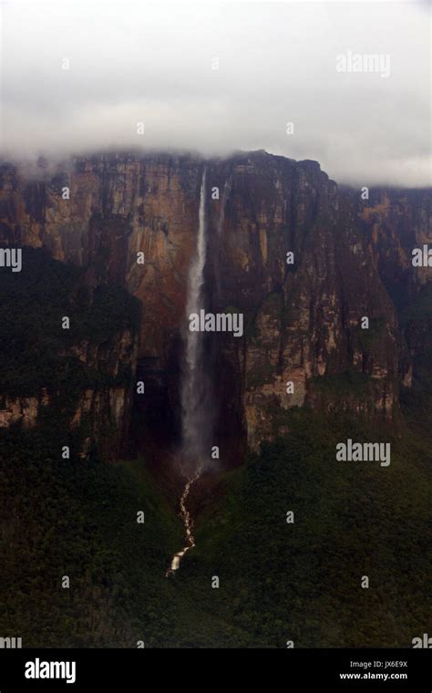 Angel Falls La Cascada Más Alta Del Mundo El Parque Nacional Canaima