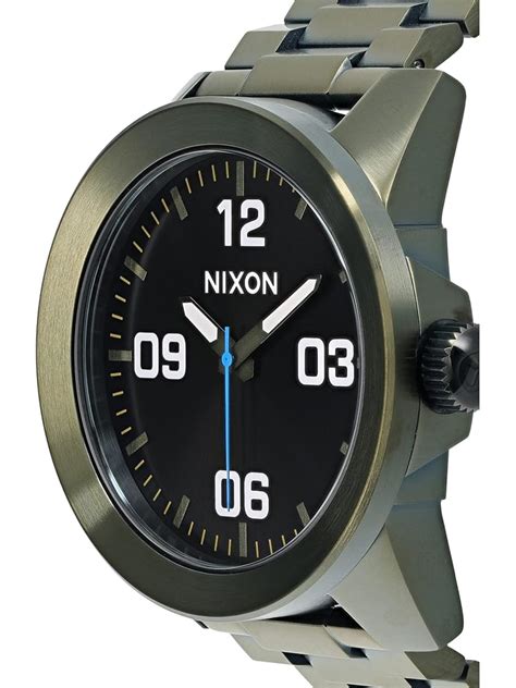 Nixon The Sentry 38 Ss Gunmetal Cobalt Sunray Free Shipping