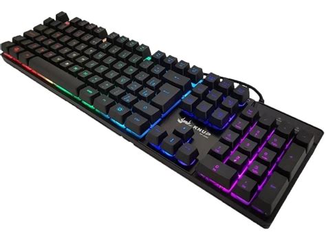 Teclado Usb Knup Gamer C Led Preto Kp Company Informatica