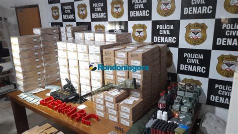 Trio Preso Mais De Mil Muni Es E Armas Em Porto Velho Hoje