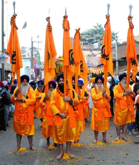 Nagar Kirtan On The Eve Of The Birth Anniversary Of The 10th Sikh Guru