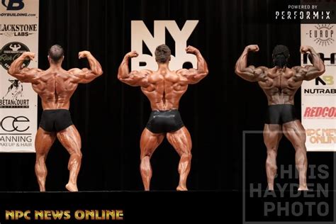 Results New York Pro 2018 Results And Pictures Fitness Volt