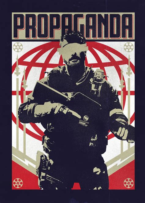 Propaganda Poster Picture Metal Print Paint By Call Of Duty Displate