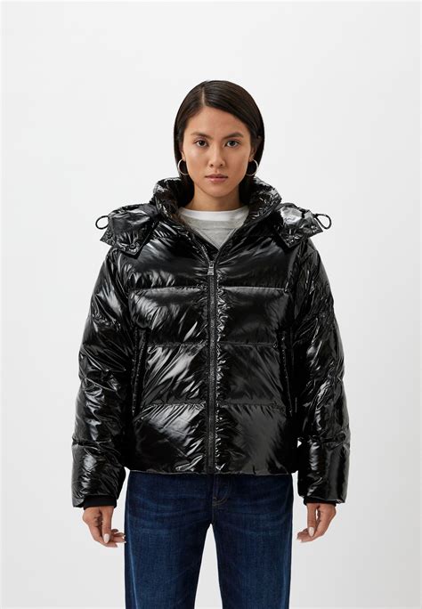 Куртка утепленная Karl Lagerfeld Lamoda Exclusive, цвет: черный ...