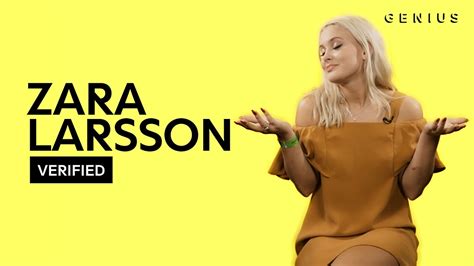 Zara Larsson Lush Life Official Lyrics And Meaning Verified Youtube