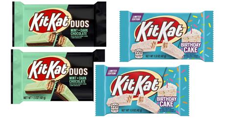 Buy Kit Kat Candy Bars Combo Of Kit Kat Duos Mint And Dark Chocolate