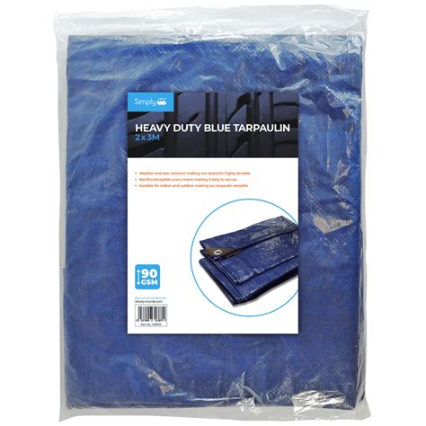 Heavy Duty Blue Tarpaulin Simply Brands Private Label