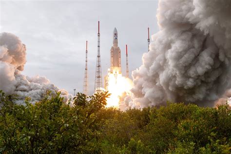 Europes Juice Spacecraft Lifts Off To Explore Jupiters Moons Radio