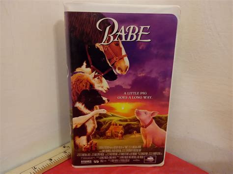 Vintage VHS Movie Tape Babe