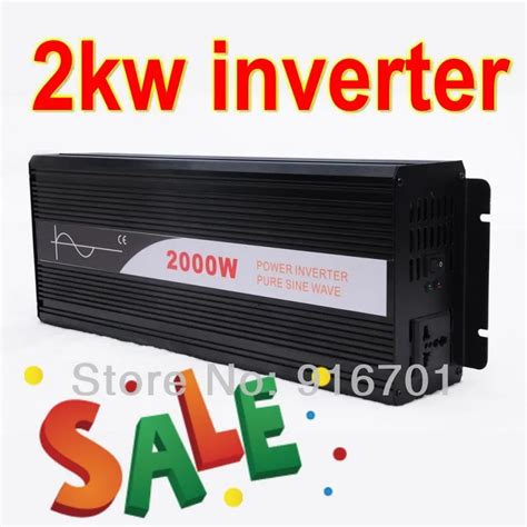 Hot Sale Solar Inverter 2000w Pure Sine Wave Off Grid Tie Inverters Dc 12v24v48v Input To Ac