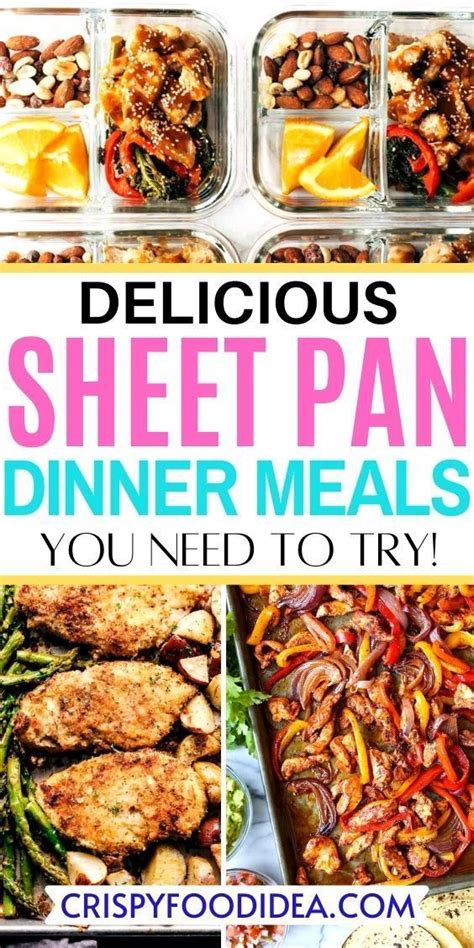 21 Delicious Sheet Pan Dinner Meals You Need To Try Sheet Pan Dinners Sheet Pan Dinners