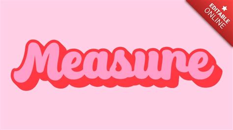 Measure Retro Vibes S Text Effect Generator