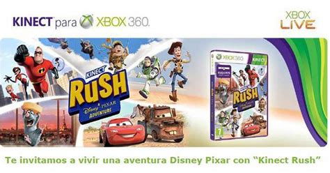 Xbox España te invita a vivir una aventura Disney Pixar con Kinect Rush