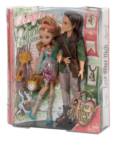 EVER AFTER HIGH ASHLYNN ELLA AND HUNTER HUNTSMAN DOLL SET 2 PACK EBay